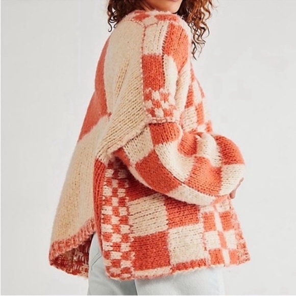 NWT Free People | Aldrin Checkered Cardigan | XS/S - Picture 6 of 16